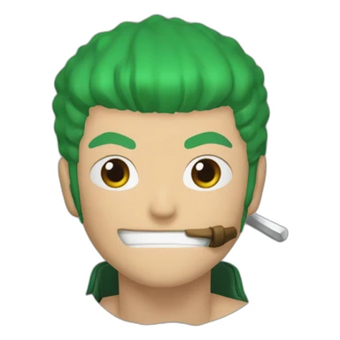 Roronoa Zoro qui ce batt sticker