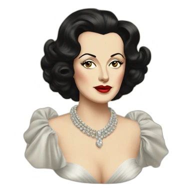 Hedy Lamarr sticker