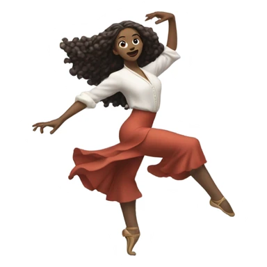 Caroline Polachek dancing sticker