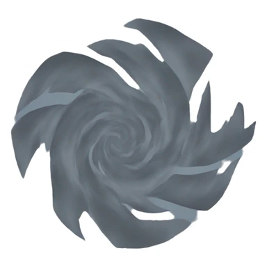 A cyclone  sticker