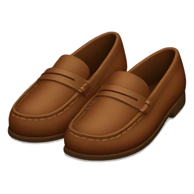 Brown loafers sticker