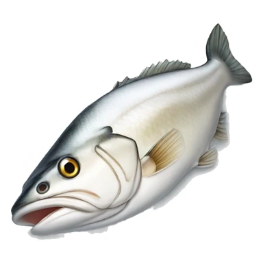 Pacific cod fillet with silver skin sticker