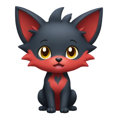 Litten-Zorua full body sticker