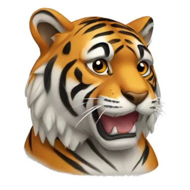 tiger decision sticker