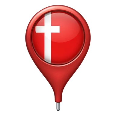 location pin italy sticker