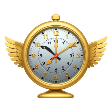 CLOCK FLYING sticker