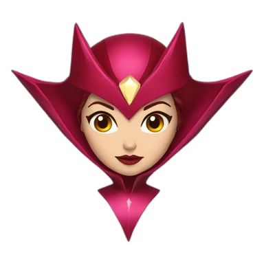scarlet witch coronet sticker