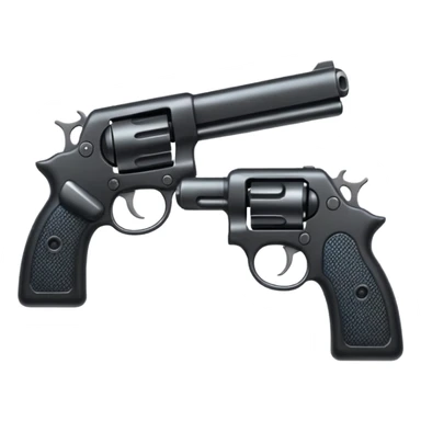 couple of guns sticker