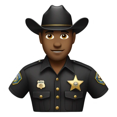 White guy Deputy sheriff in Texas sticker