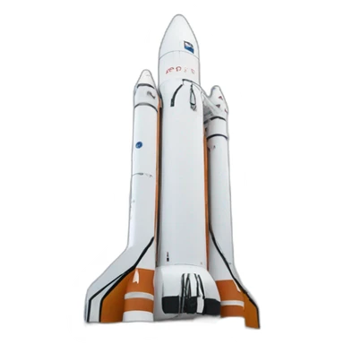 space X rocket sticker