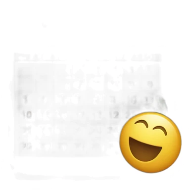 Calendar with check sticker