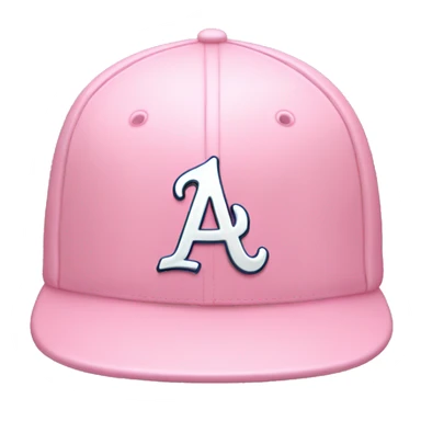 pastel pink mlb cap sticker