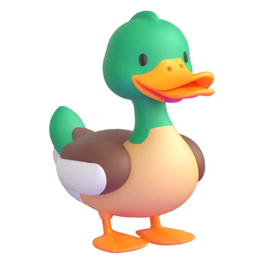 Duck sticker