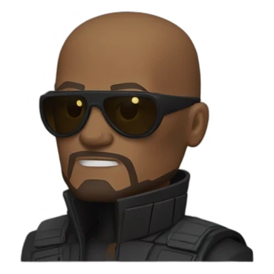 Nick Fury sticker