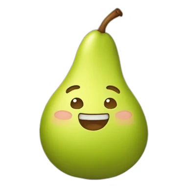 Poire sticker