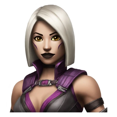 Mileena Mortal Kombat X sticker