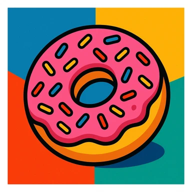 donut sticker