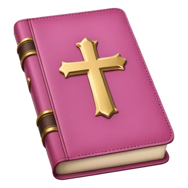 pink bible sticker