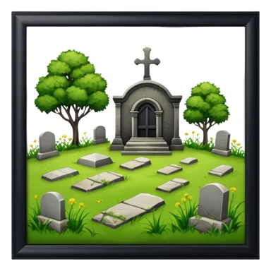cemetery sticker