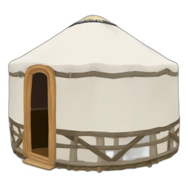 Kyrgyzstan yurt sticker