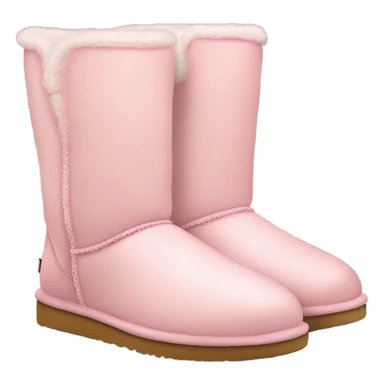 light pink uggs sticker