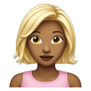 Beautyful girl sticker