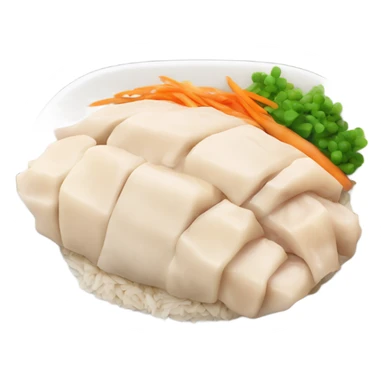 Hainanese chicken rice sticker