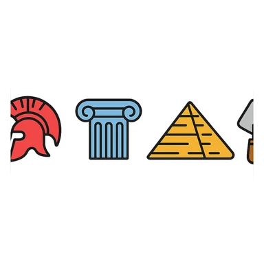 ancient history emoji set sticker