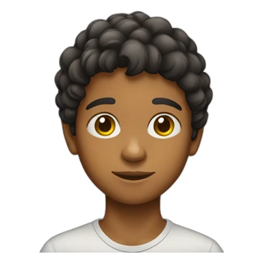 brazilian young boy sticker