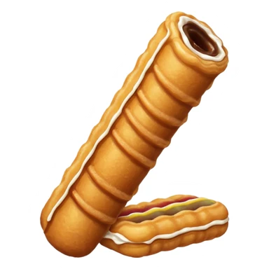 Make a churro emoji. sticker