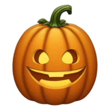 Jack-o'-lantern sticker