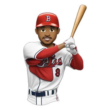 Mookie Betts sticker