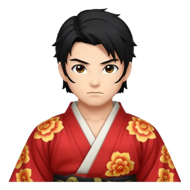 Demon slayer anime sticker