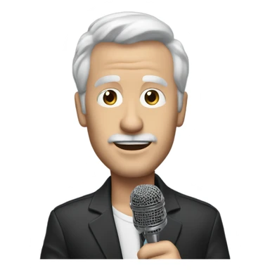 Ken carson with microphone sticker