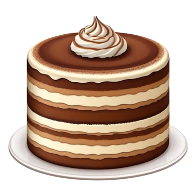 tiramisu cake sticker