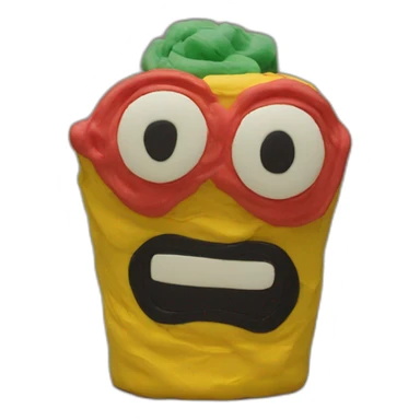 Plasticine 35mm film Kodak sticker