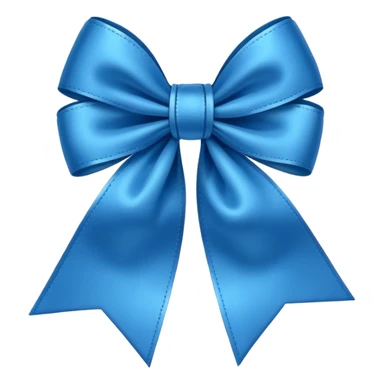 Laço azul escuro sticker