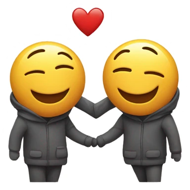 Smiley in love  sticker