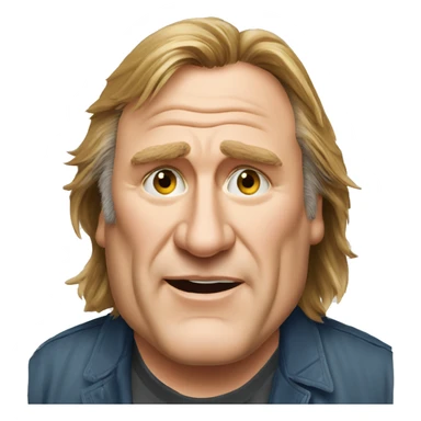 gerard depardieu sticker