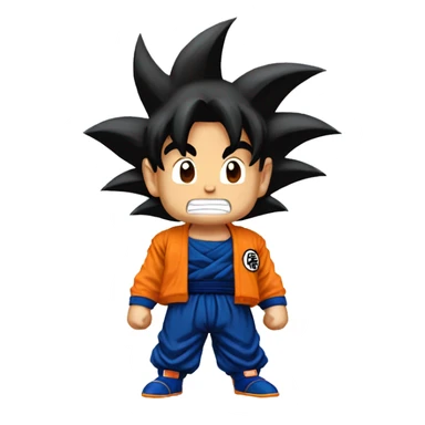 Goku from Dragon Ball Z sticker