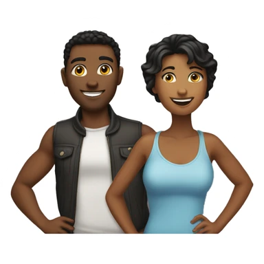 My four friends in this group  sticker