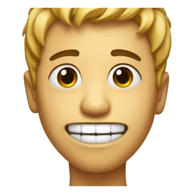 Winking with kissing  sticker