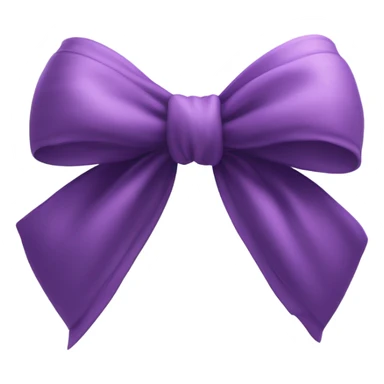 purple Heart with bow sticker