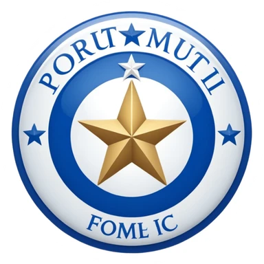 portsmouth fc badge sticker