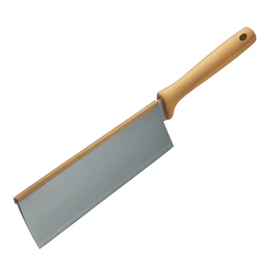 squeegee with long wooden handle sticker
