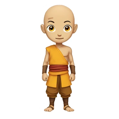 Aang full body  sticker