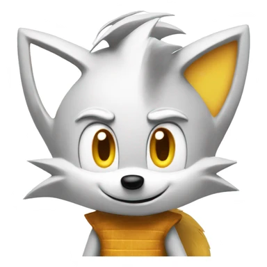 Tails sonic sticker