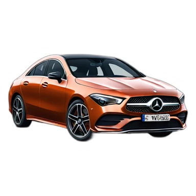 Mercedes-Benz-CLA220d sticker
