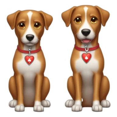 dog as blood donor sticker