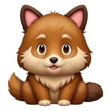 Ragondin mignon sticker